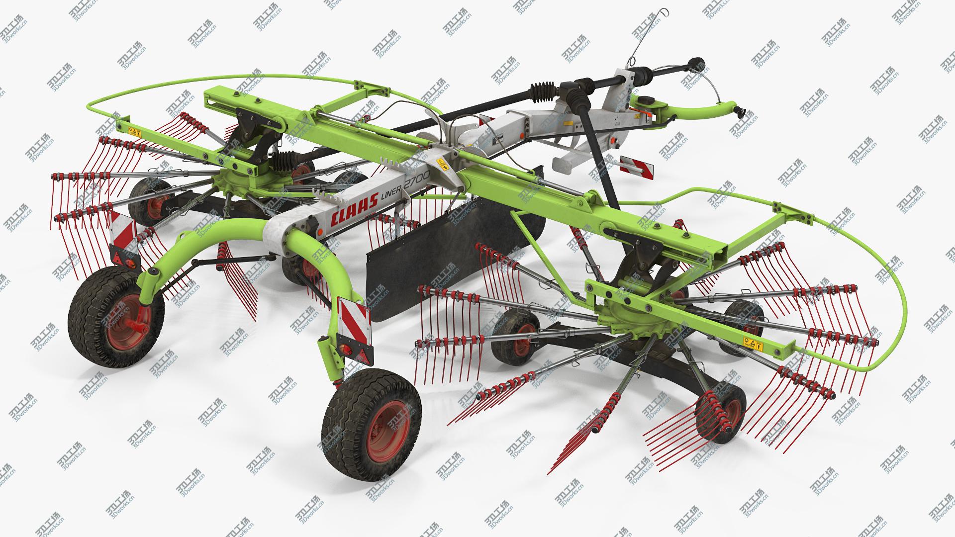 images/goods_img/202105074/Used Twin Rotor Hay Rake Claas Liner 2700 Rigged model/1.jpg